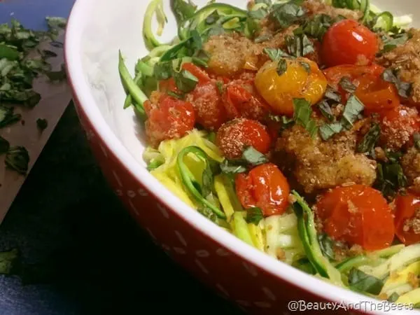 Zoodles Rosted Tomatoes Beauty and the Beets (3)