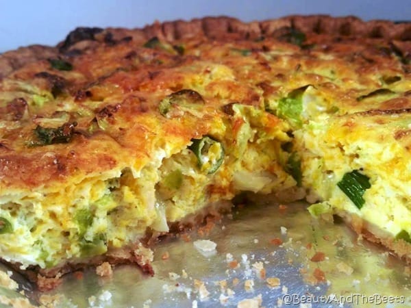 Brussels Sprouts Quiche Beauty and the Beets (6)