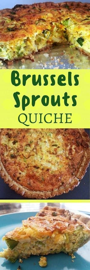 Brussels Sprouts Quiche recipe by Beauty and the Beets (1)