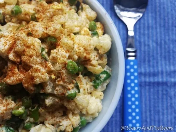 Cauliflower 'Potato' Salad Beauty and the Beets (6)