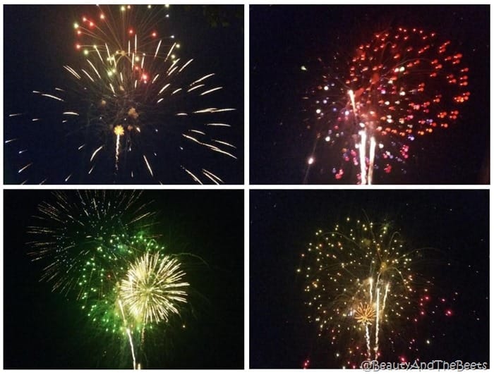 Dollywood Pigeon Forge fireworks Beauty and the Beets