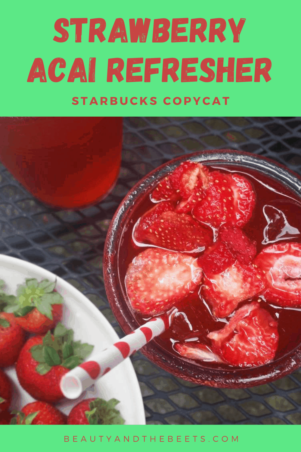 Easy Strawberry Acai Refresher recipe - Starbucks copycat