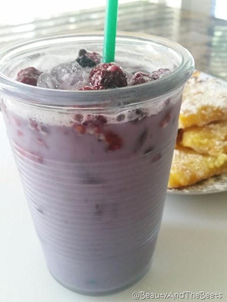 how to Starbucks Purple Drink recipe Beauty and the Beets