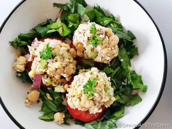 Chickpea "Tuna" Salad Beauty and the Beets (4)