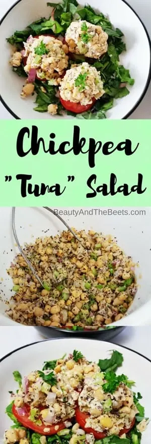 Chickpea "Tuna" Salad Beauty and the Beets