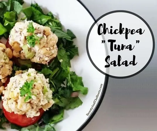 Chickpea "Tuna" Salad Beauty and the Beets insta