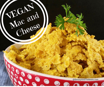 Beauty and the Beets Vegan Mac and Cheese recipe