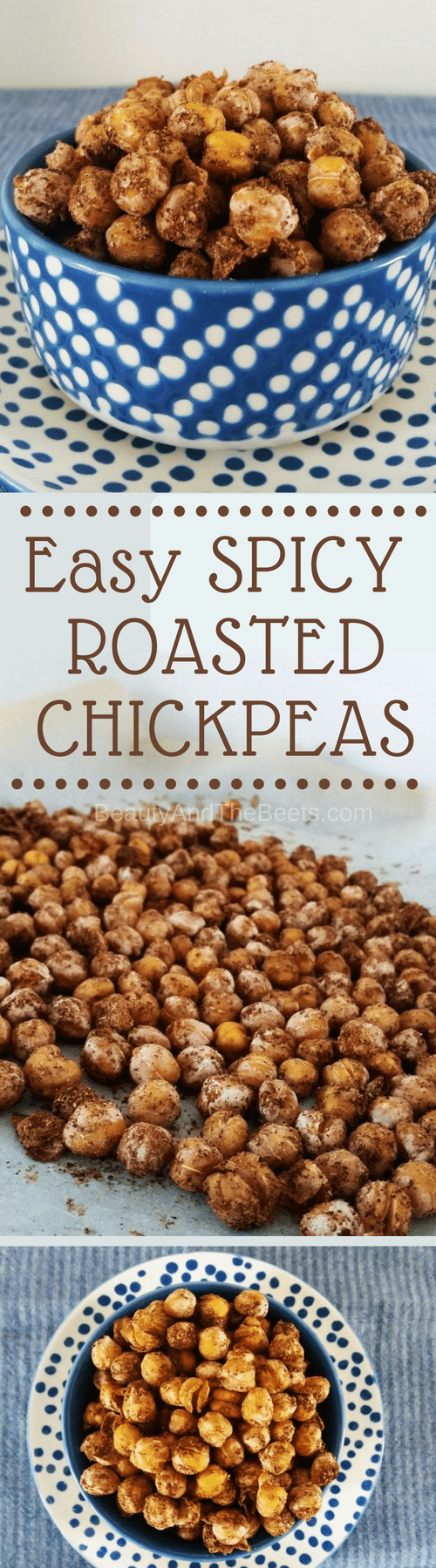 Easy Spicy Toasted Chickpeas Beauty and the Beets