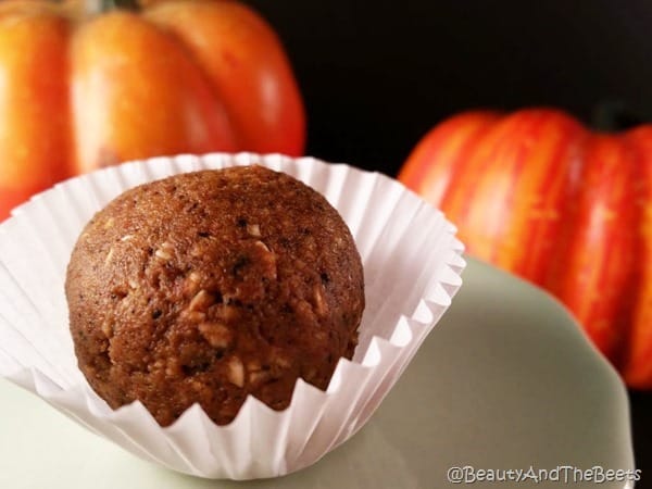 Pumpkin Spice Energy Bites from Beauty and the Beets