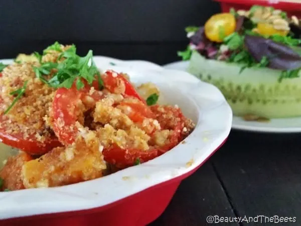 Roasted Tomato Vegetable Casserole Beauty and the Beets 11