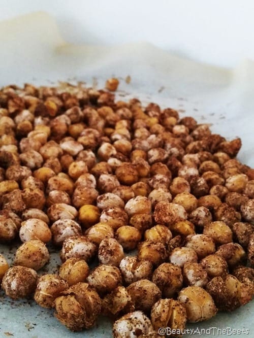 Spicy Roasted Chickpeas Beauty and the Beets 2