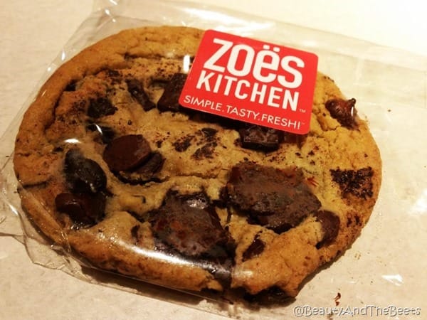 Zoes Kitchen Chocolate Chip Cookie Beauty and the Beets