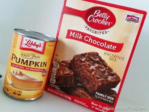 2 ingredient Pumpkin Brownies Beauty and the Beets (9)