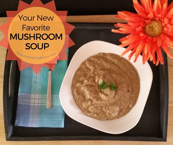 Mushroom Soup Beauty and the Beets insta