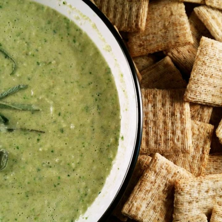 Easy Zucchini Sage Soup