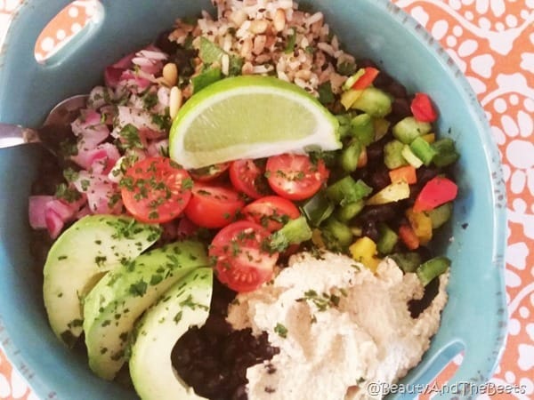 Black Bean Bowls Beauty and the Beets