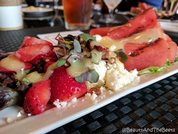 Bermudas Watermelon and Strawberry Salad Tradewinds Resort Beauty and the Beets