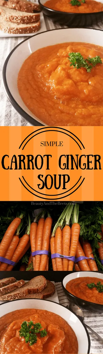 Carrot Ginger Soup by Beauty and the Beets (1)