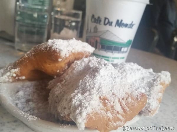Beignet Cafe du Monde Beauty and the Beets
