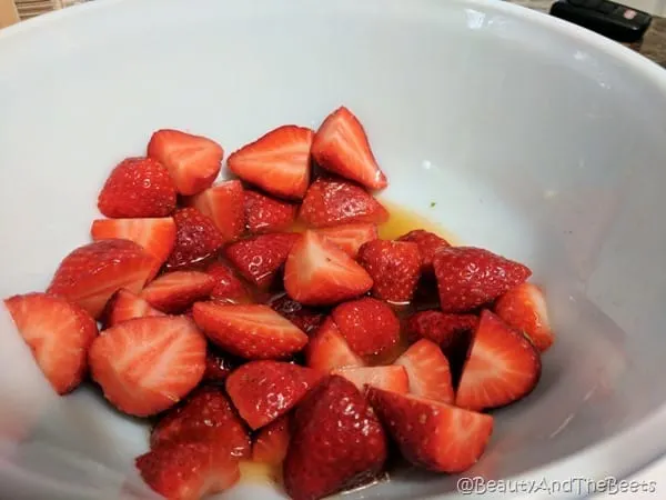 Marinated Strawberries Beauty and the Beets