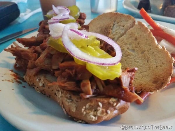 Pulled Jackfruit BBQ Counter Culture Beauty and the Beets