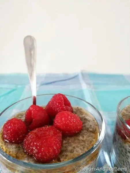 Vegan Raspberry Chia Seed Pudding Beauty and the Beets (13)