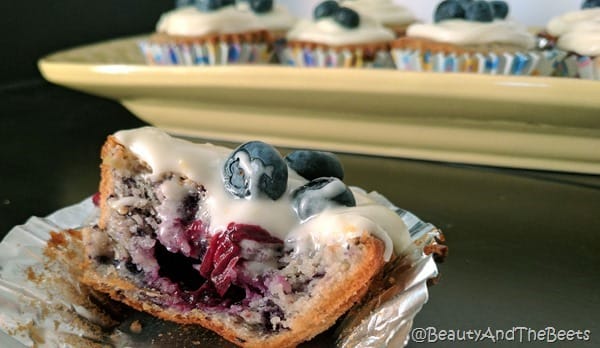 Blueberry Muffin Cupcakes Beauty and the Beets 2