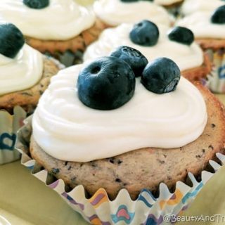 Blueberry Muffin Cupcakes