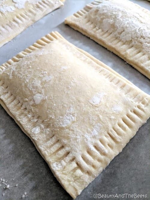 Almond Butter and Raspberry Puff Tarts Beauty and the Beets