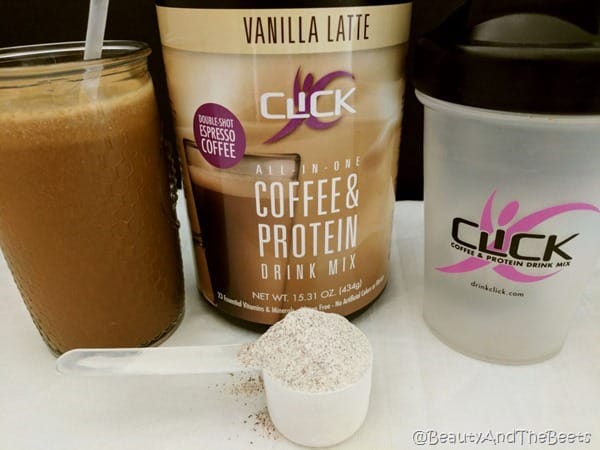 Vanilla Latte Click Coffee Protein Beauty and the Beets