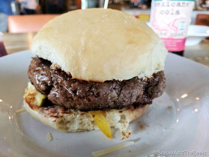 Blue Wagyu Ocala Michifuku burger Beauty and the Beets