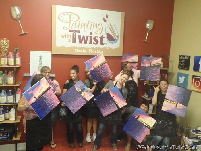 Painting with a Twist Ocala Beauty and the Beets (1)