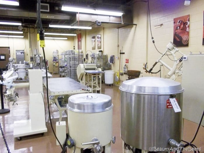 a view of the industrial kitchen at the Whetstone Chocolate factory