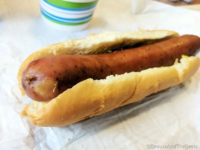 Bison Bratwurst Geyser Grill Old Faithful Wyoming Beauty and the Beets (3)