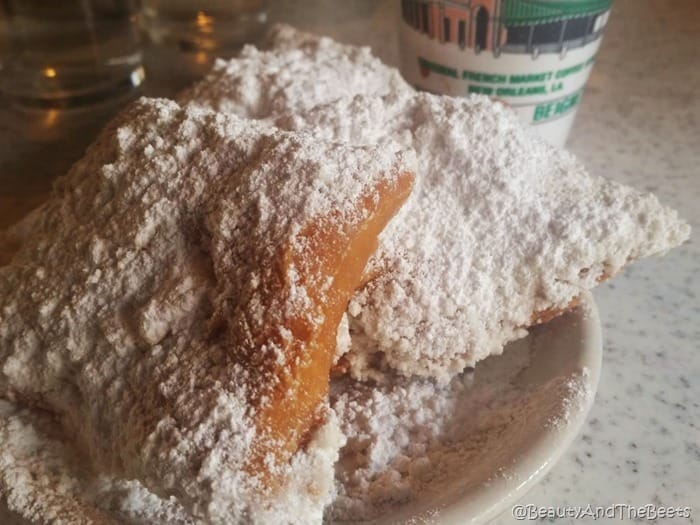 Cafe du Monde beignet Beauty and the Beets