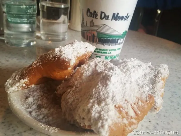 Cafe du Monde beignets Beauty and the Beets