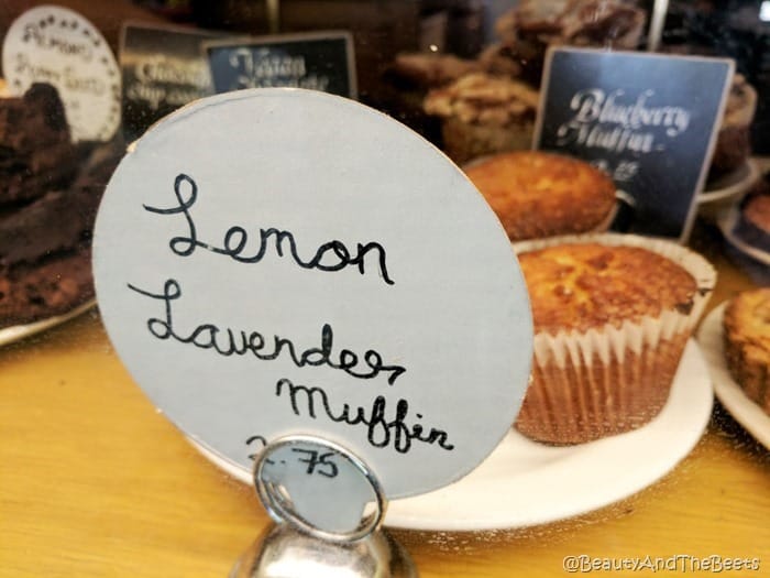 Lemon Lavendar Muffin Eva's Bakery Salt Lake City Beauty and the Beets