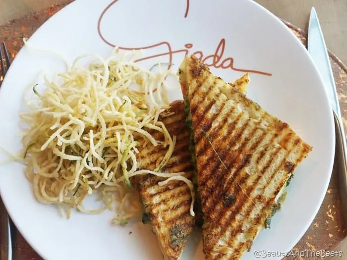 Lemon Pesto Grilled Cheese Giada Las Vegas Beauty and the Beets