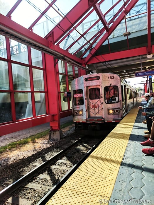 RTA Cleveland Ohio City Station Beauty and the Beets