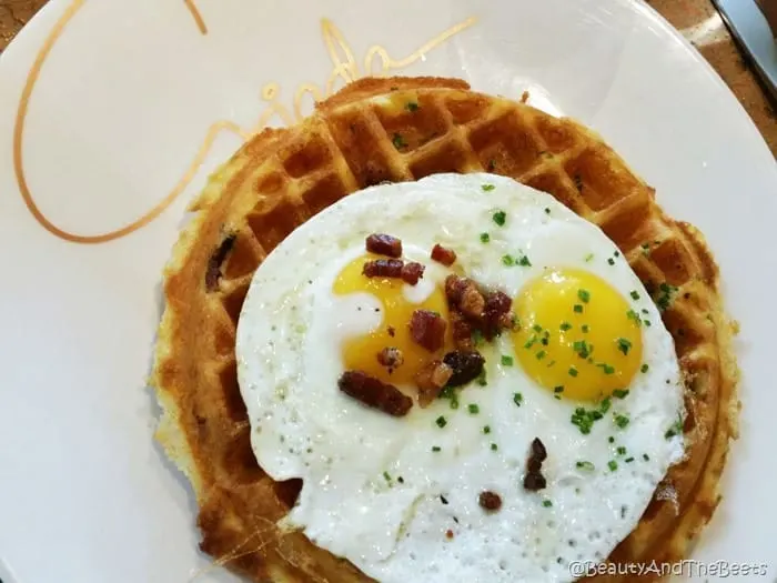 Sunrise Polenta Waffle Giada Vegas Beauty and the Beets