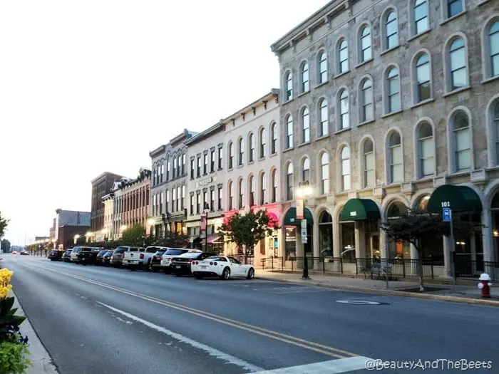 Water Street Hotel Kilbourne Sandusky Beauty and the Beets