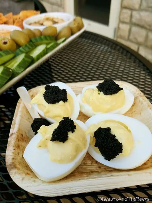 deviled eggs Hotel Kilbourne Sandusky Beauty and the Beets