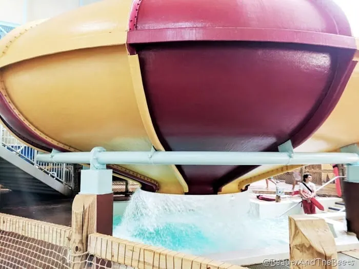 water slide Kalahari Resort Sandusky Beauty and the Beets