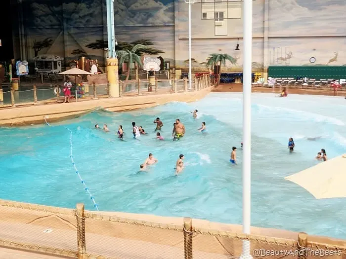 waterpark wave pool Kalahari Resort Sandusky Beauty and the Beets