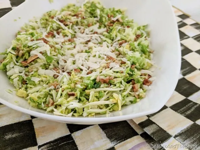 Brussels Sprouts Hash Pecans Beauty and the Beets