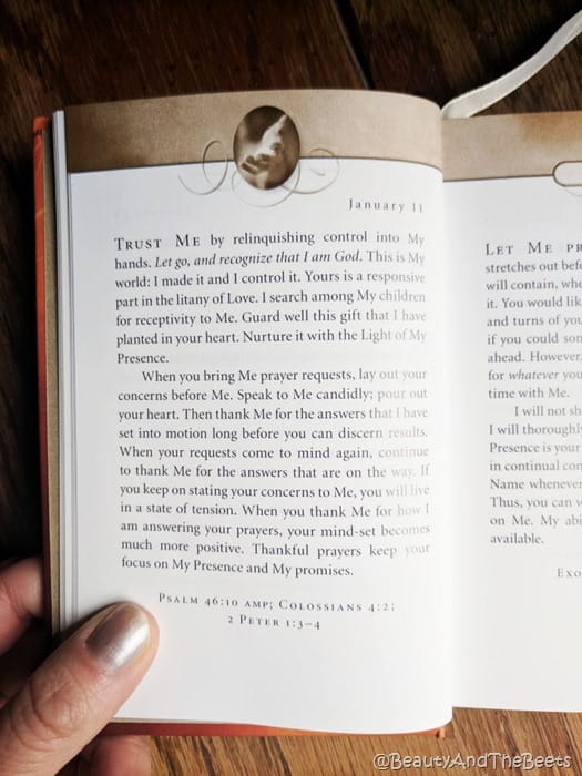 Jesus Calling Beauty and the Beets