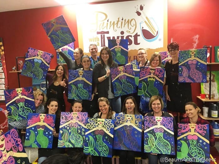 Painting with a Twist Lake Mary Beauty and the Beets