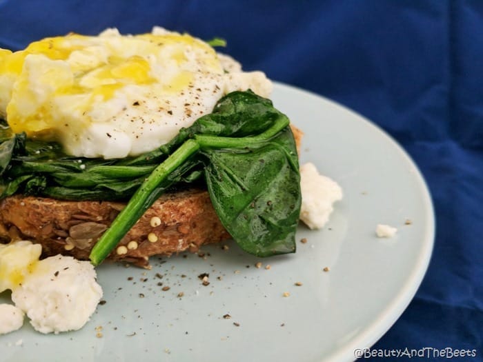 Spinach, Egg, and Feta Toast Beauty and the Beets (9)