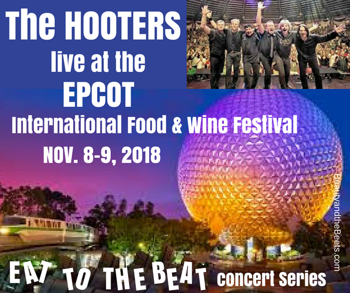 The Hooters Live at Epcot Beauty and the Beets 2018