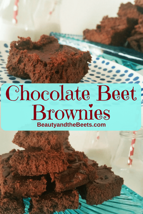 Chocolate Beet Brownies from Beauty and the Beets